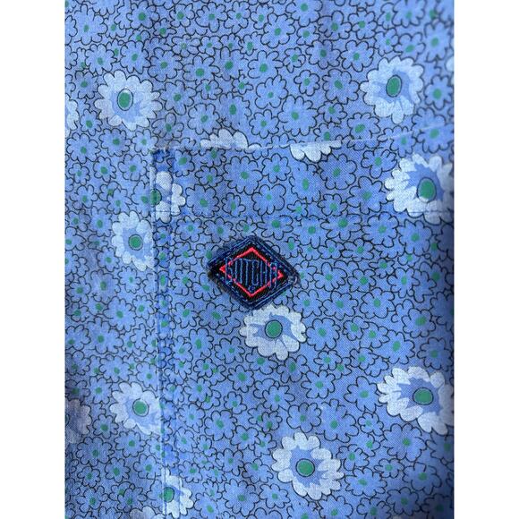 Mens Gotcha Vintage Hawaiian Button Down Shirt Small - Picture 2 of 4